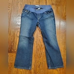 Old navy xlrg stretch maternity jeans